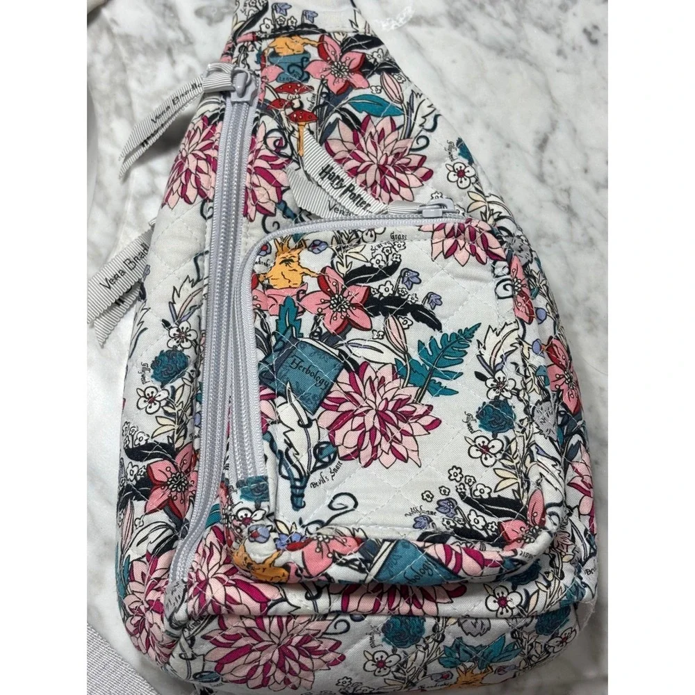 Vera Bradley x Harry Potter Herbology Collection Sling Backpack/ Zip ID Case Set